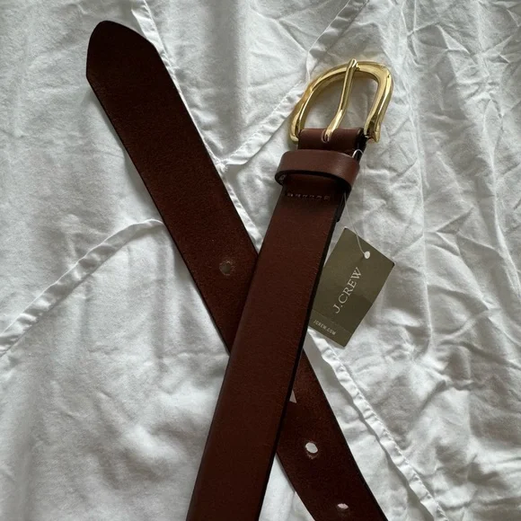 NWT J.Crew Classic belt in Italian leather - best seller - Picture 4 of 9